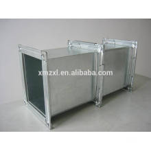 Tubo Rectangular galvanizado de aire para conductos de aire